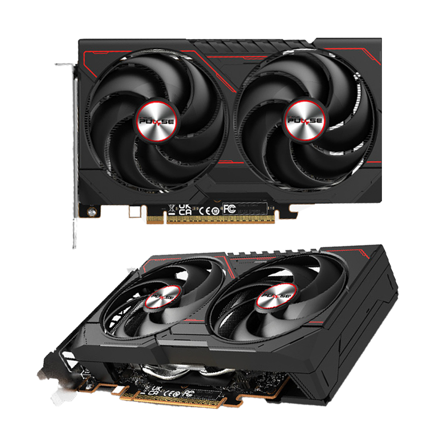 Sapphire Pulse AMD Radeon RX 9050 Gaming 8GB Dual HDMI / DP Lite Graphics Card
