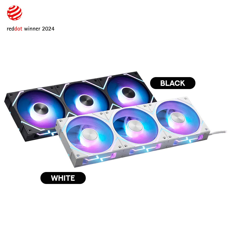 MSI MPG EZ120 ARGB 120mm Case Fan (3-Pack)