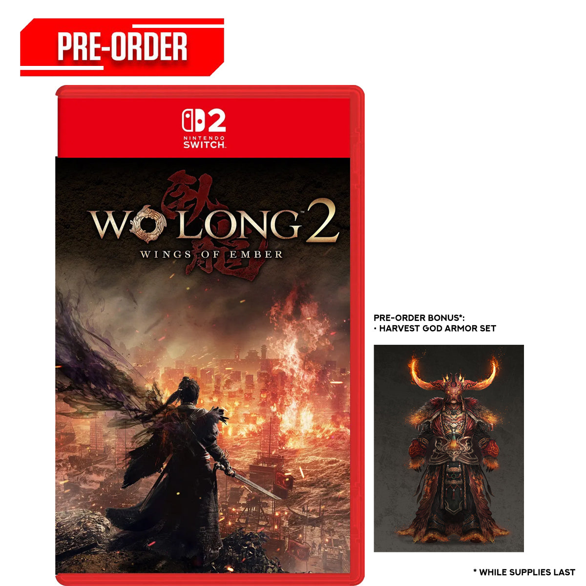 Nintendo Switch 2 Wo Long 2: Wings of Ember Standard Edition Pre-Order Downpayment