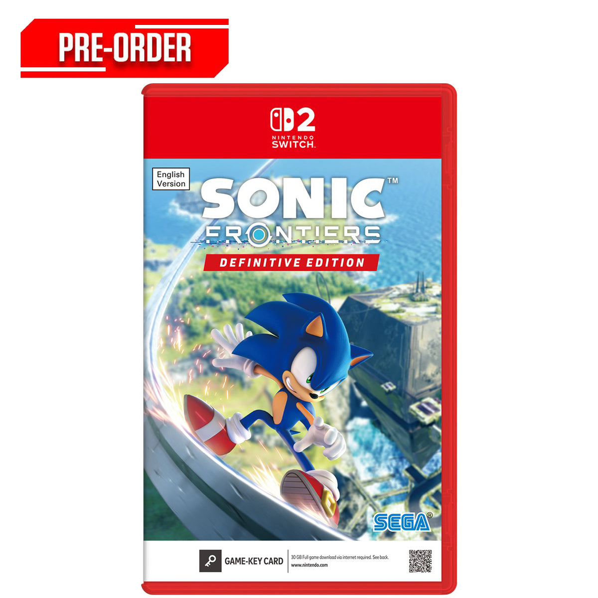 Nintendo Switch 2 Sonic Frontiers Definitive Edition