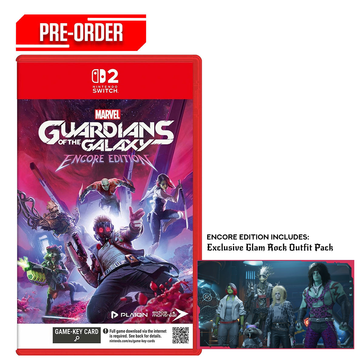 Nintendo Switch 2 Marvels Guardians of the Galaxy Encore Edition