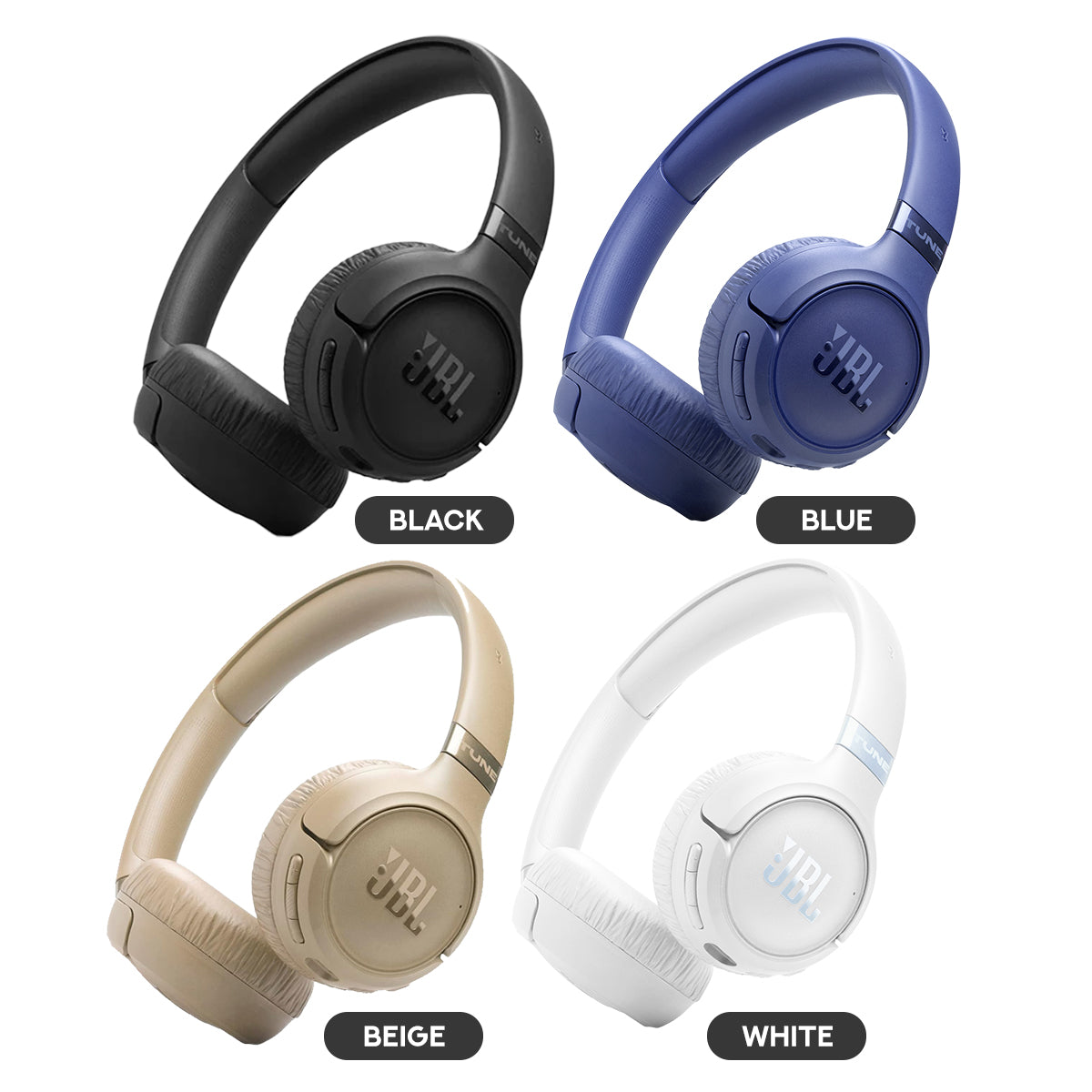 JBL TUNE 680NC Adaptive Noise Cancelling Hi-Res Wireless On-Ear