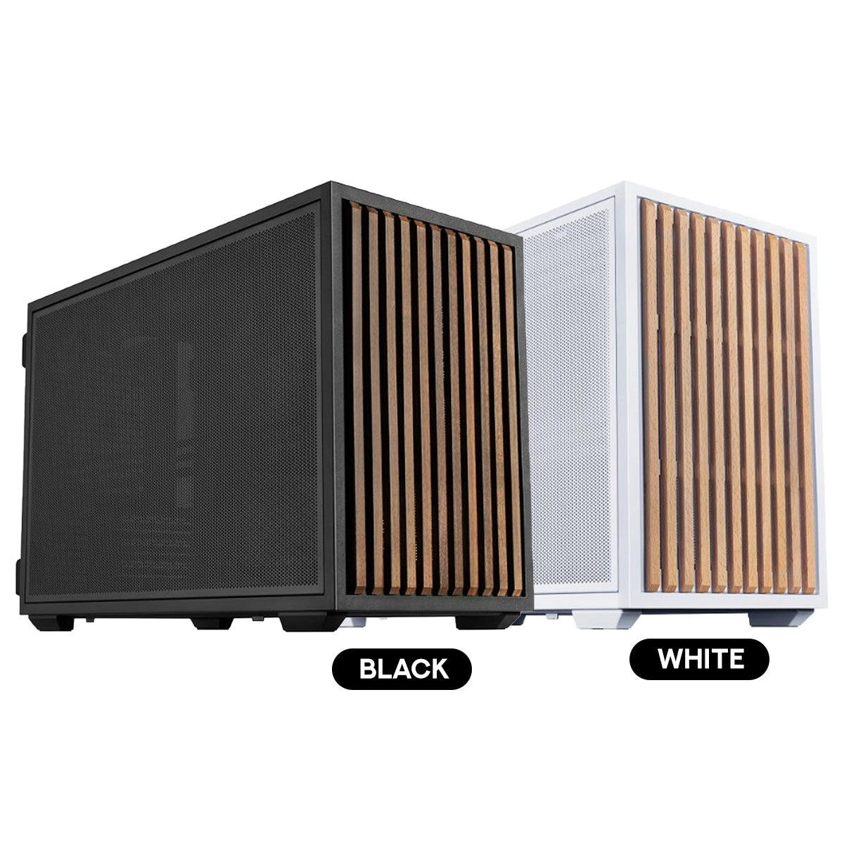 Lian Li B4X-WD mATX Wood Micro-ATX | Mini-ITX Gaming PC Case