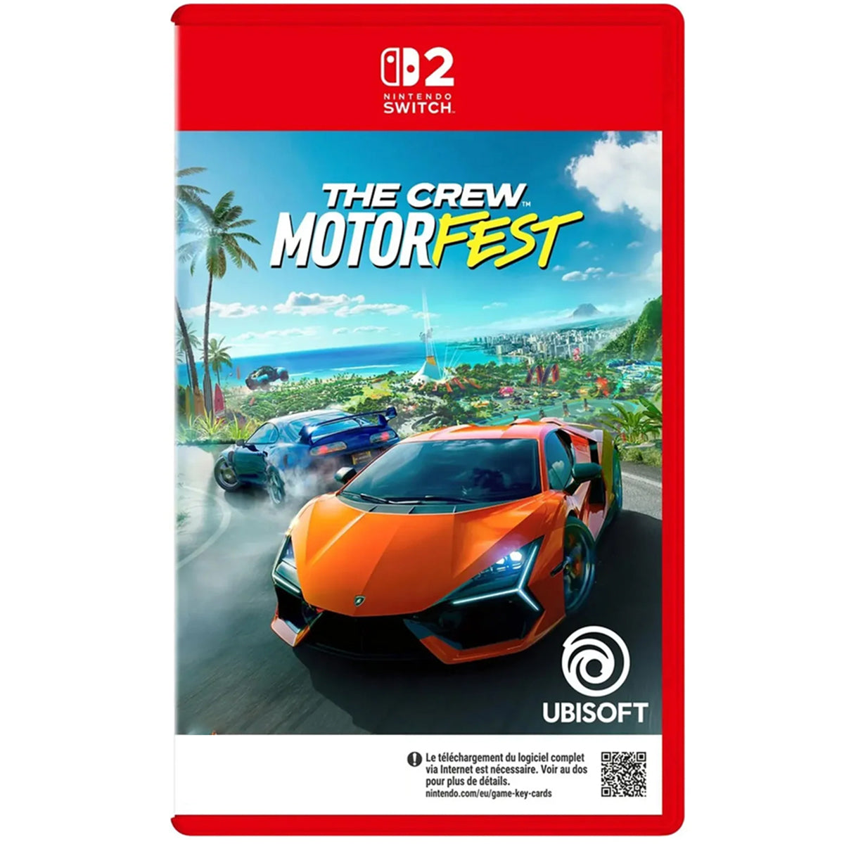 Nintendo Switch 2 The Crew Motorfest Game Key Card (SEA)