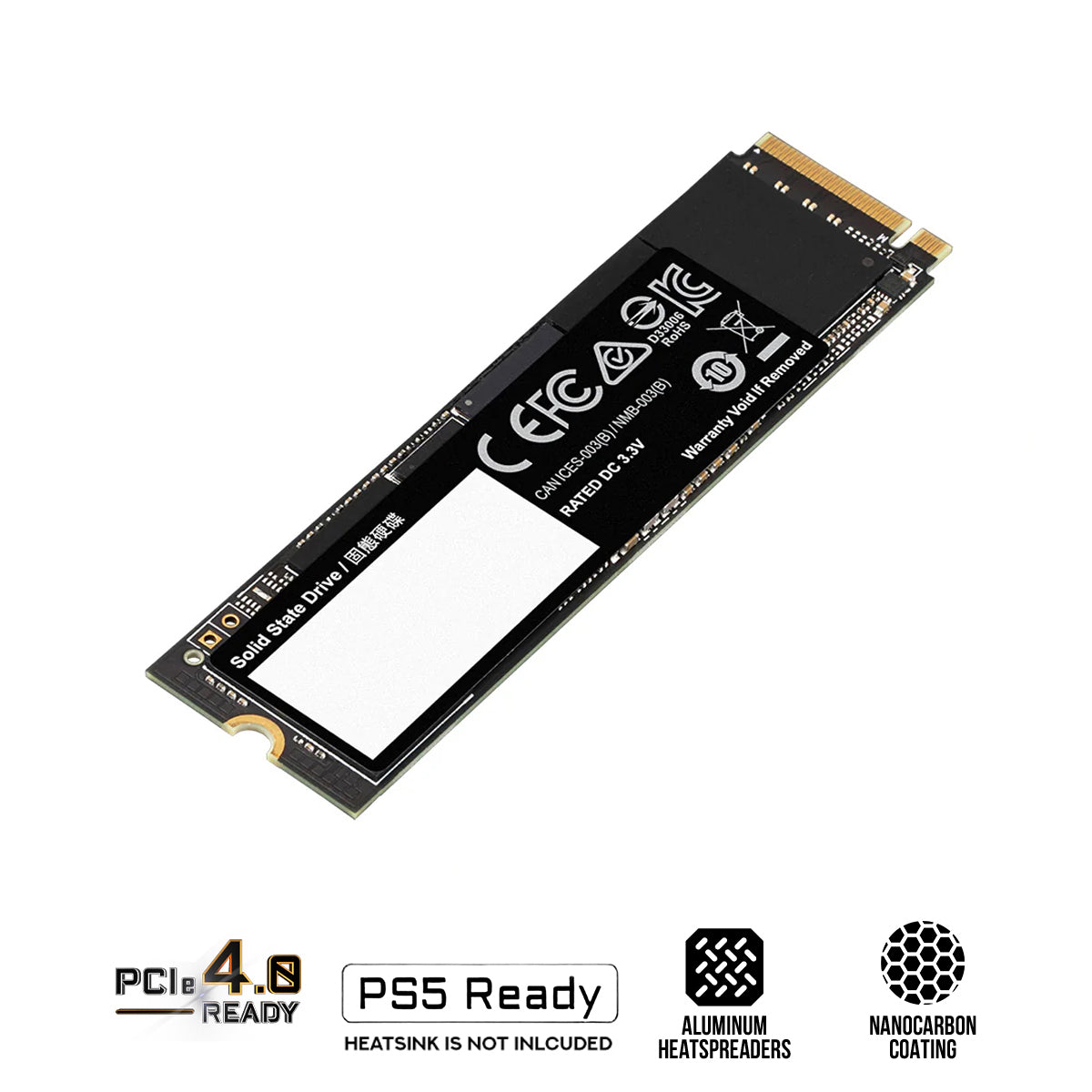 Gigabyte Aorus GEN4 7300 PCIE 4.0 4X4 NVME 1.4 1TB SSD (AG4731TBN)