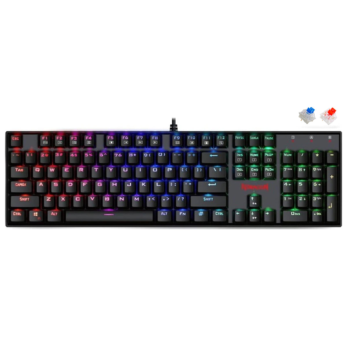 Redragon Mitra V2 RGB Mechanical Gaming Keyboard