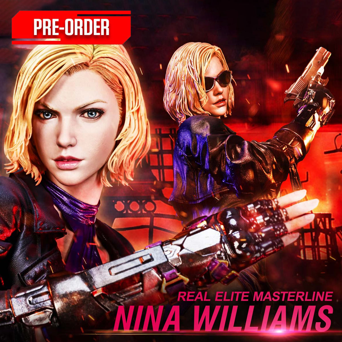 Real Elite Masterline TEKKEN 8 Nina Williams (REMTK8-01)