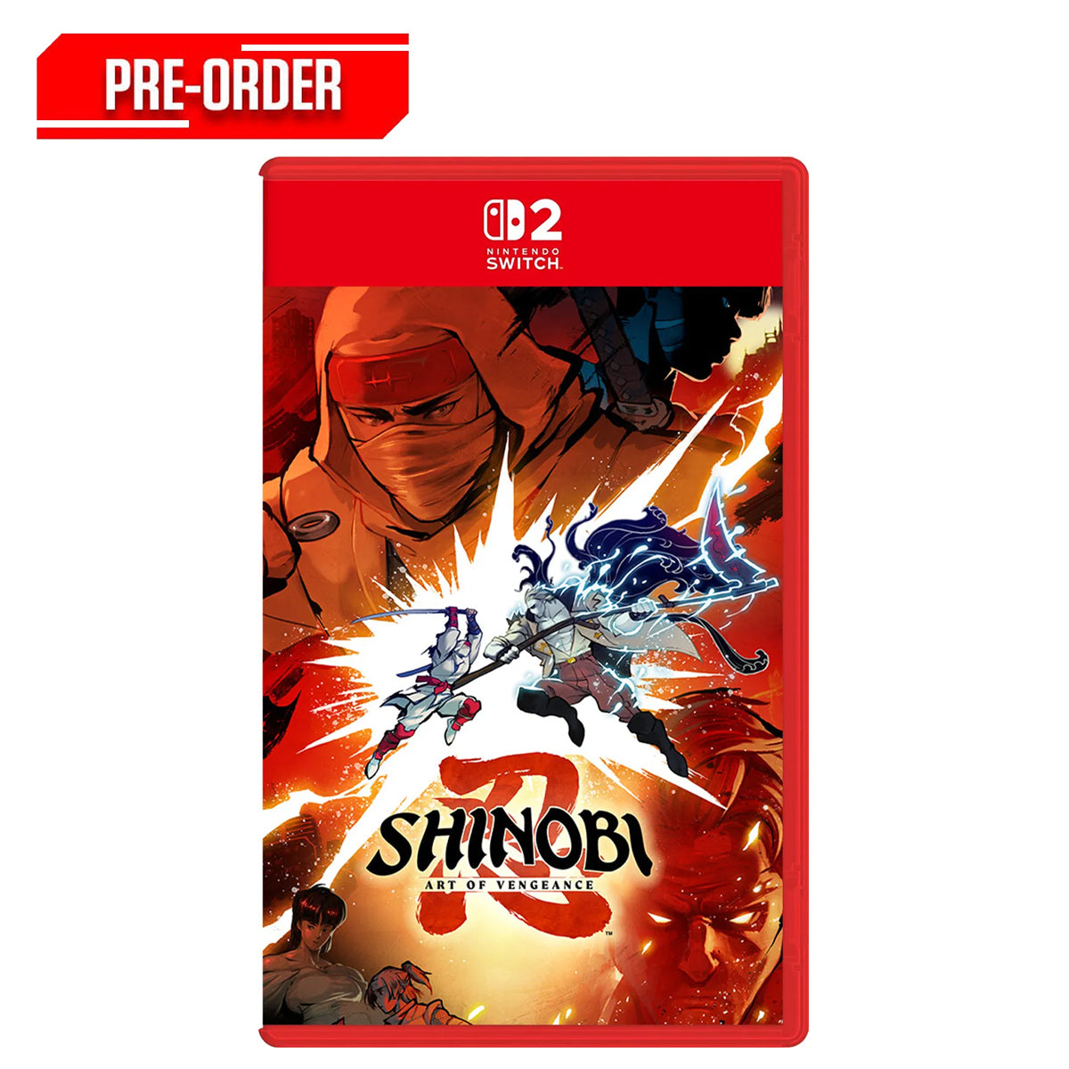 Nintendo Switch 2 Shinobi Art of Vengeance (Game Key Card)
