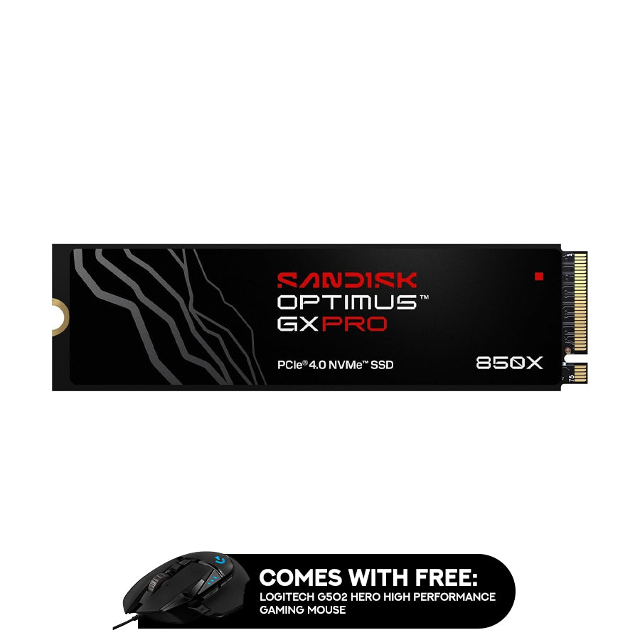 Sandisk Optimus GX 7100 500GB 6800MB/s Read M.2 2280 PCIe 4.0x4 NVMe SSD