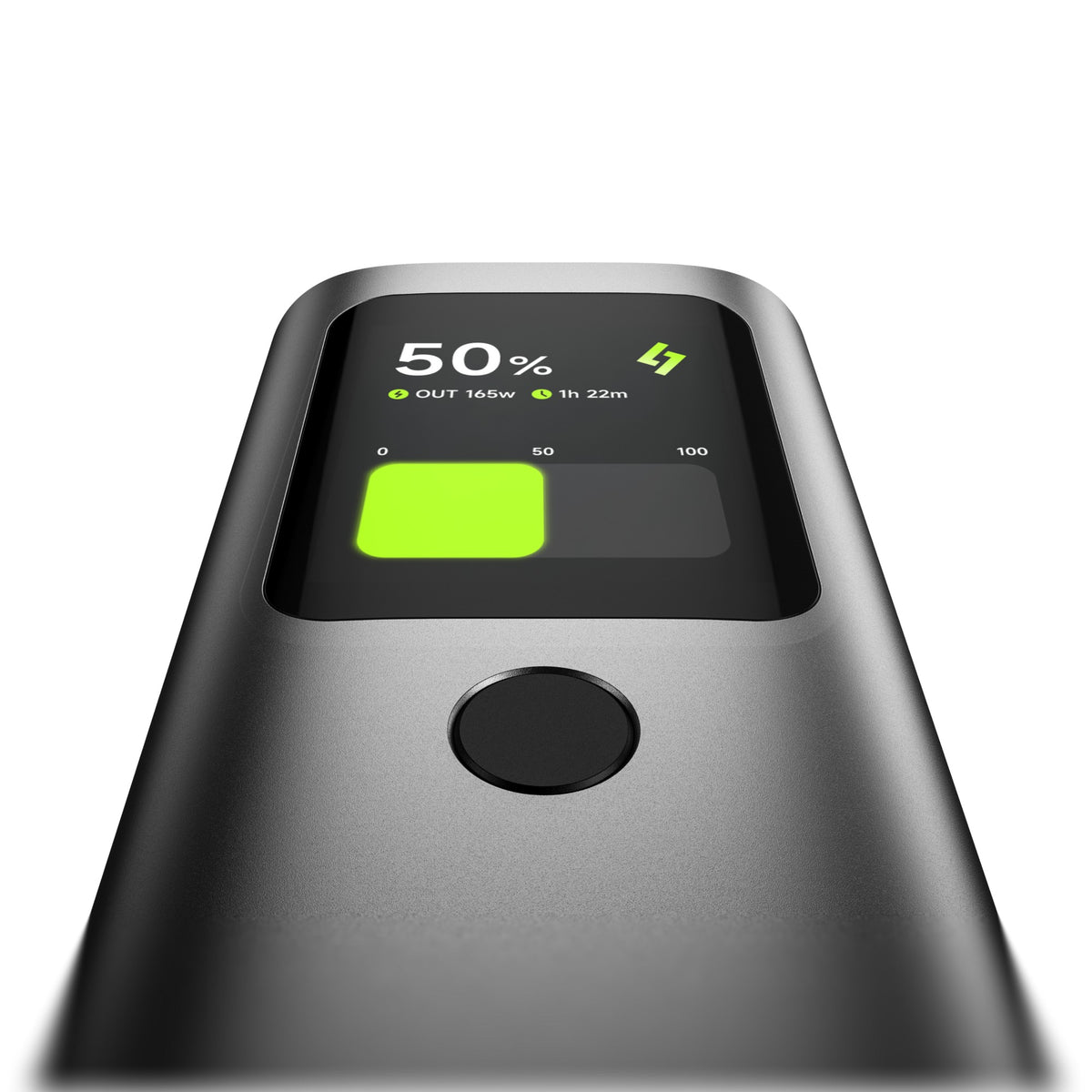Sharge Retractable 165 Power Bank 20000mAh 165W with Built in cable (Black) (E4)