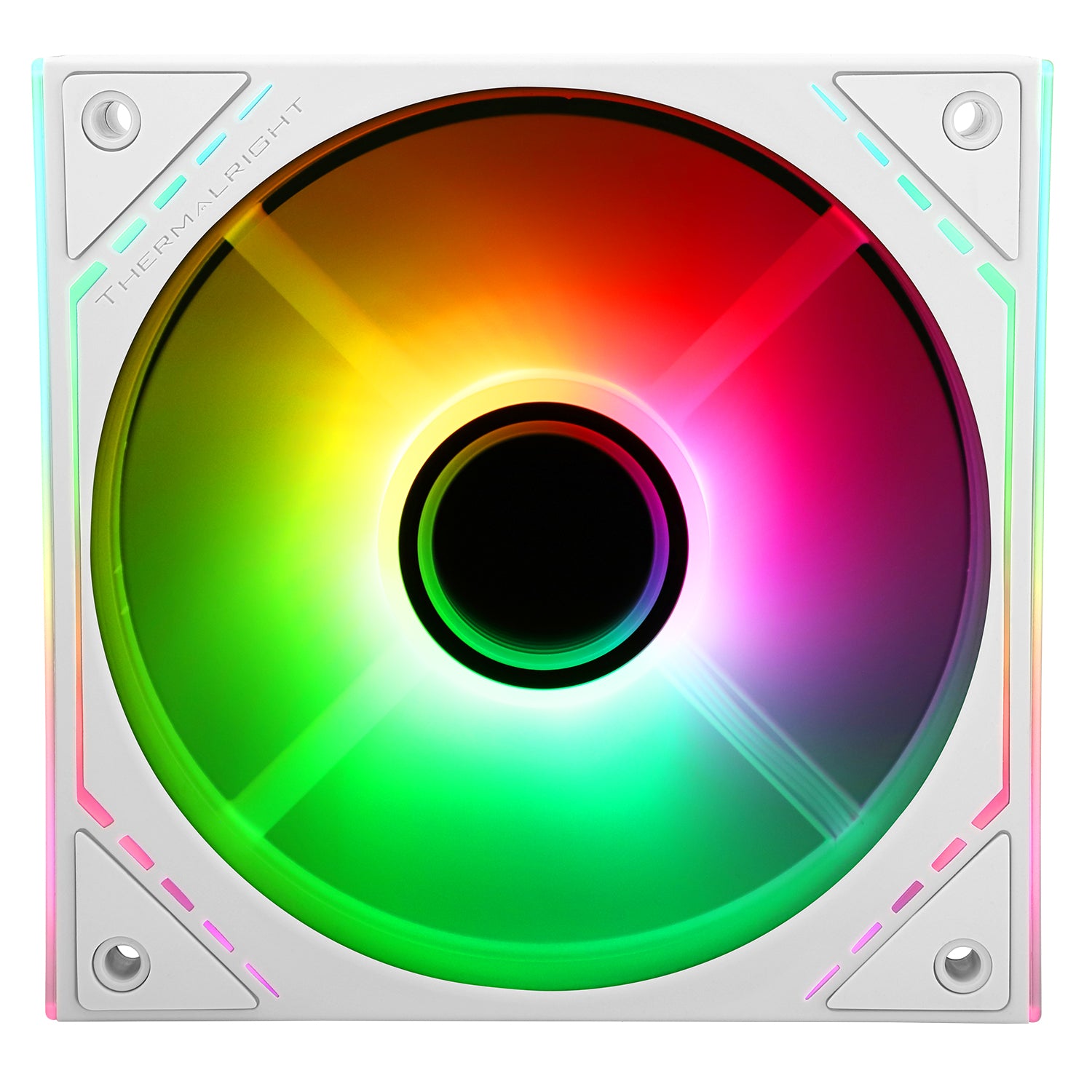 Thermalright TL-M12W-S 120mm PWM ARGB Silent-Balance PC Case Fan (White)