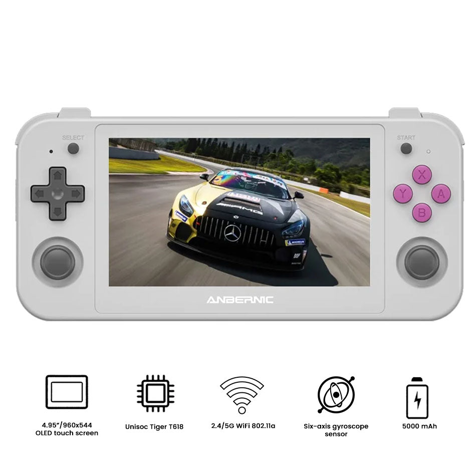 Anbernic RG505 Retro Handheld Gaming Console (Grey)