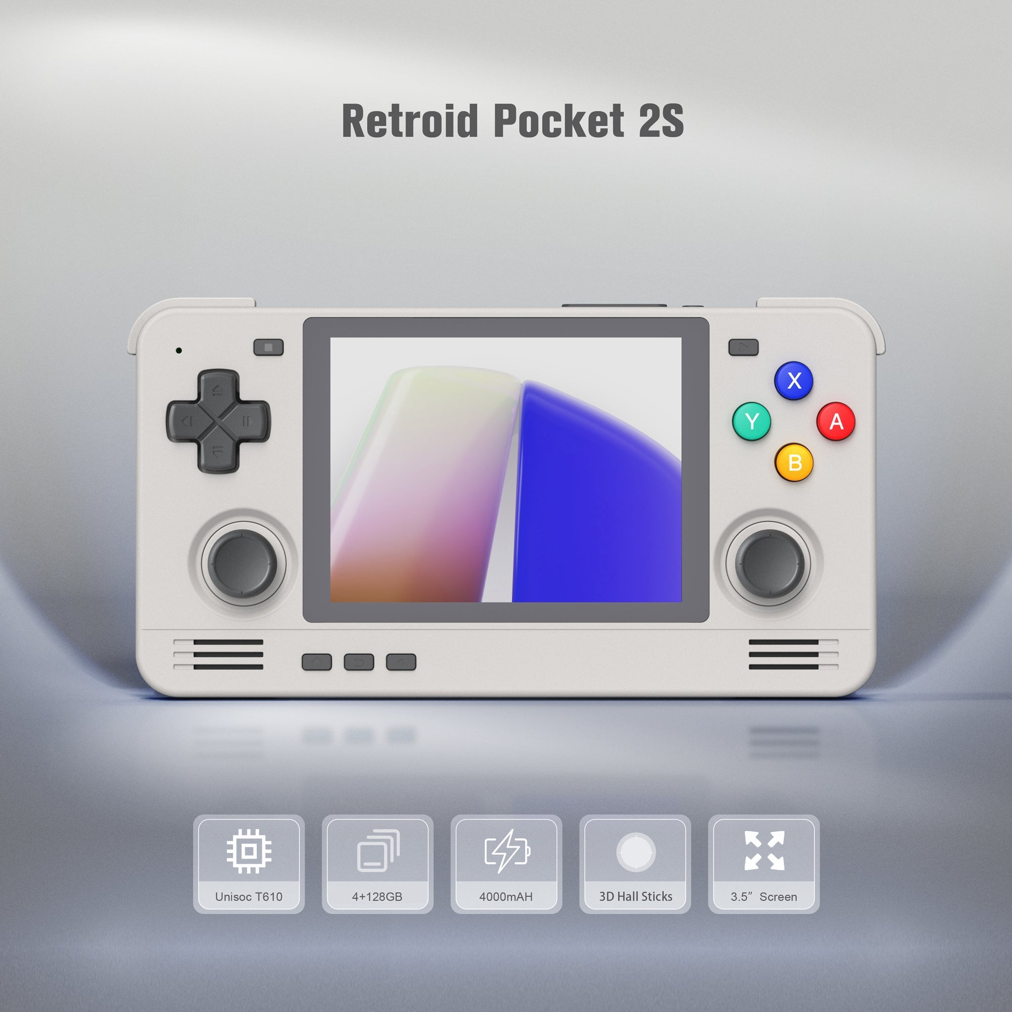 Retroid Pocket 2S 4GB + 128GB Handheld Retro Gaming System