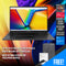 Asus Vivobook 16 M1605YA-MB155WS Laptop (Indie Black) | 16”  WUXGA (1920 x 1200) | Ryzen™ 5 7530U | 8GB DDR4 | 512GB RAM | AMD Radeon™ Graphics | Windows 11 Home | MS Office Home & Student 2021 | Asus AP4600 Backpack