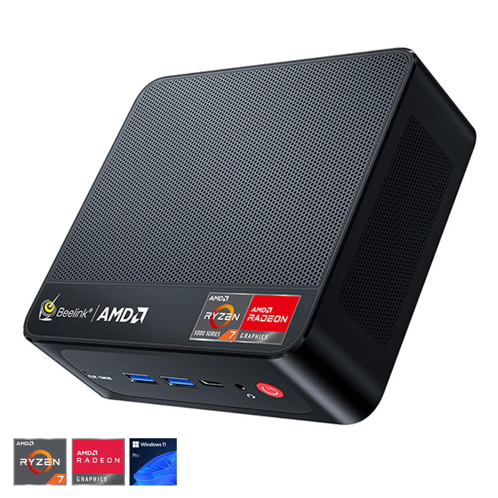Beelink SER5 Pro AMD Ryzen 7 5800H (16GB+500GB | 32GB+1TB) Windows 11 Pro Mini PC