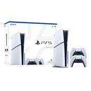 Sony Playstation PS5 Slim Console Two Dualsense Wireless Controllers Bundle
