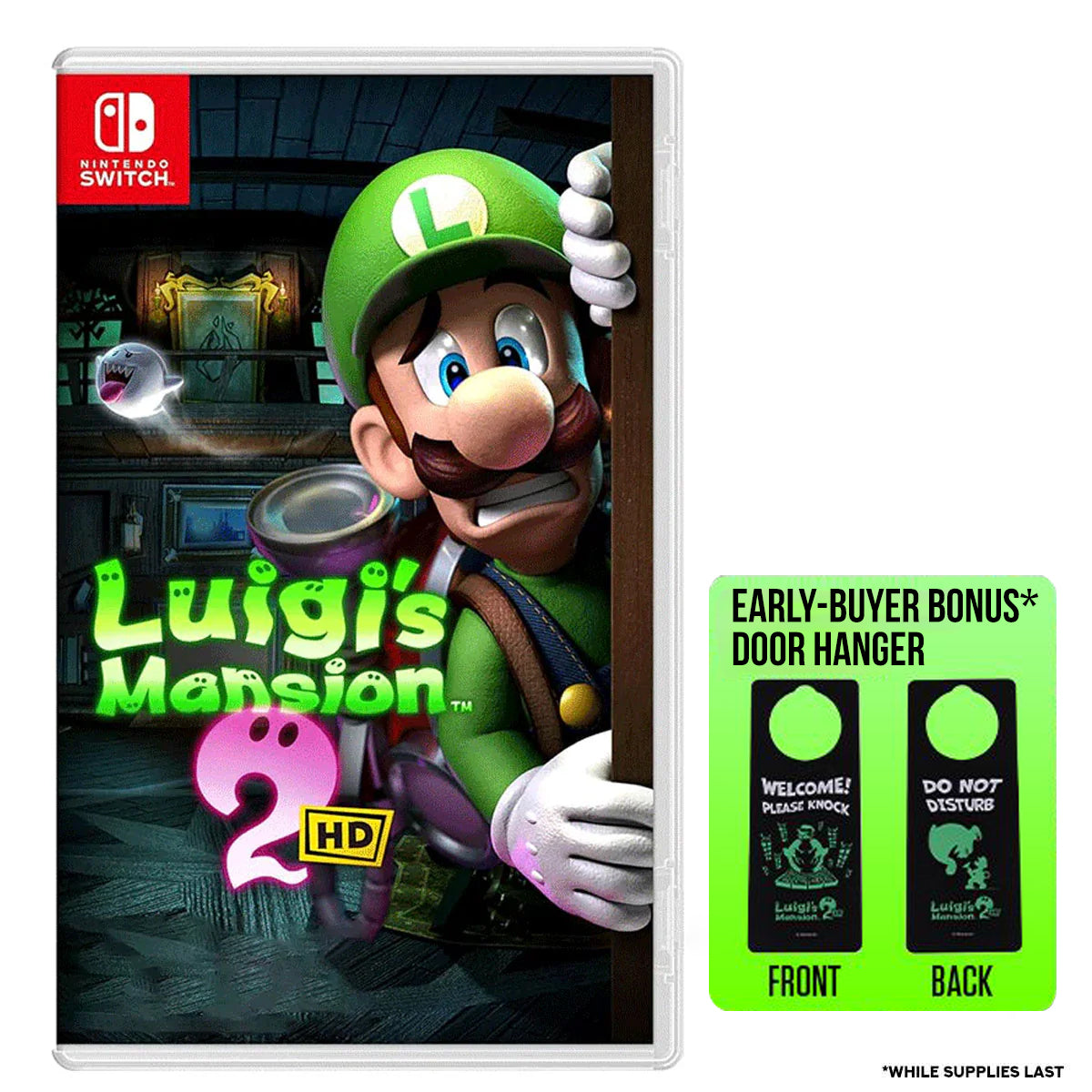 Nintendo Switch Luigi's Mansion Game One Nintendo Switch