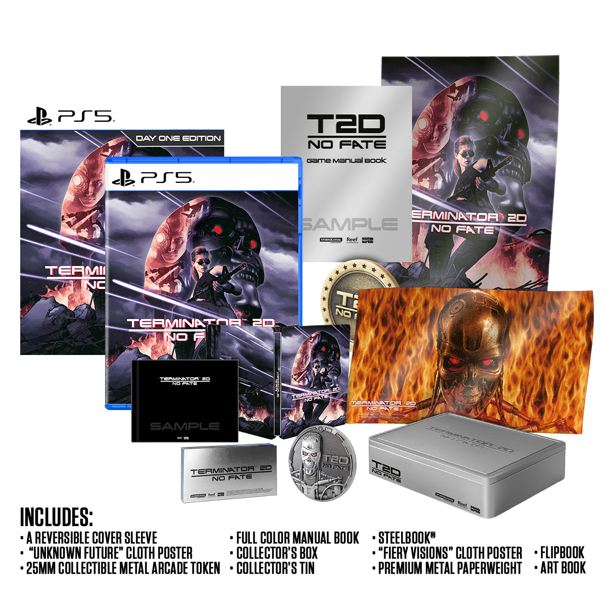 PS5 Terminator 2D No Fate Collectors Edition (US) (Eng/FR)