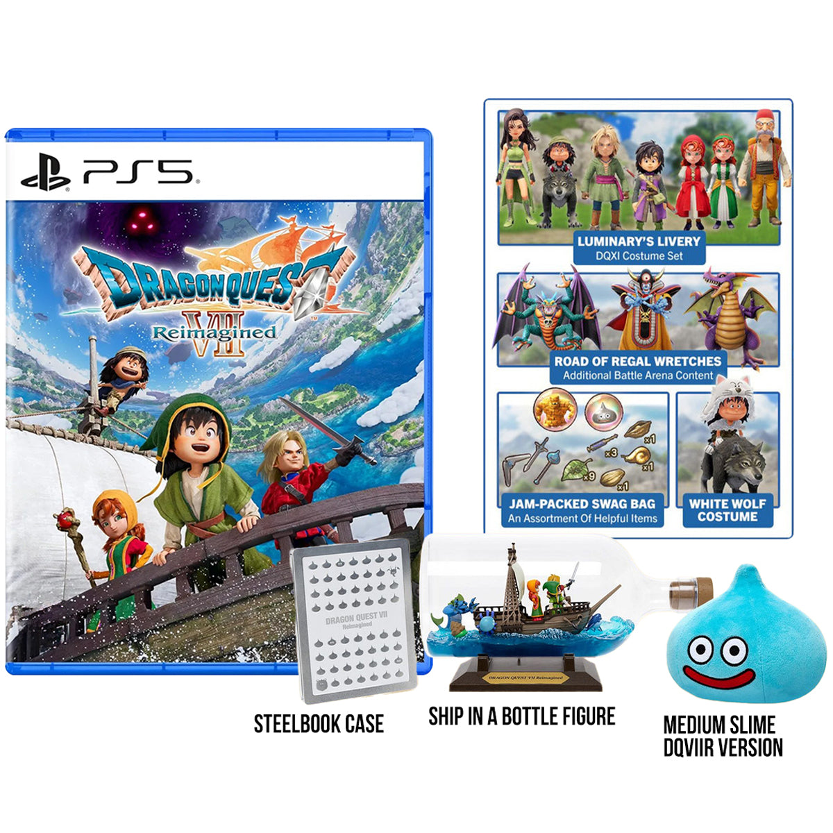 PS5 Dragon Quest VII Reimagined Collectors Edition (Asian)