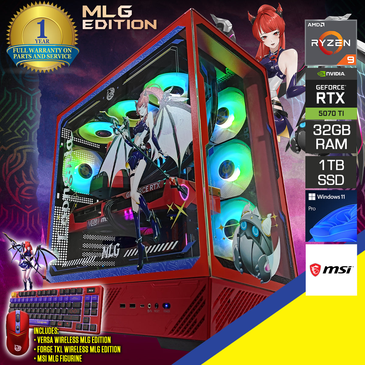 MLG Edition Desktop Gaming PC | DataBlitz