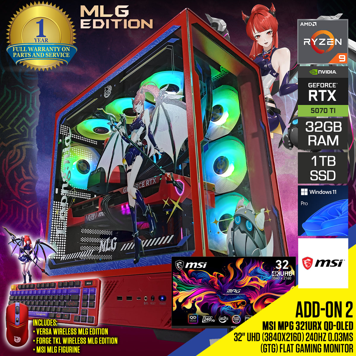 MLG Edition Desktop Gaming PC | DataBlitz