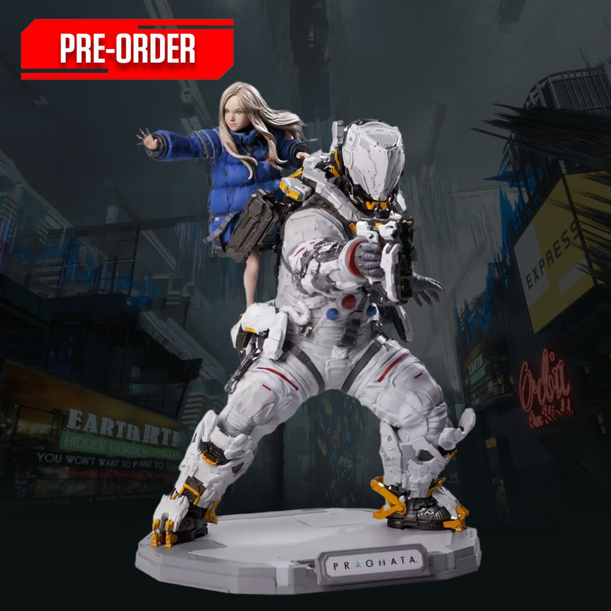 Capcom Figure Builder Creator's Model Pragmata Hugh & Diana