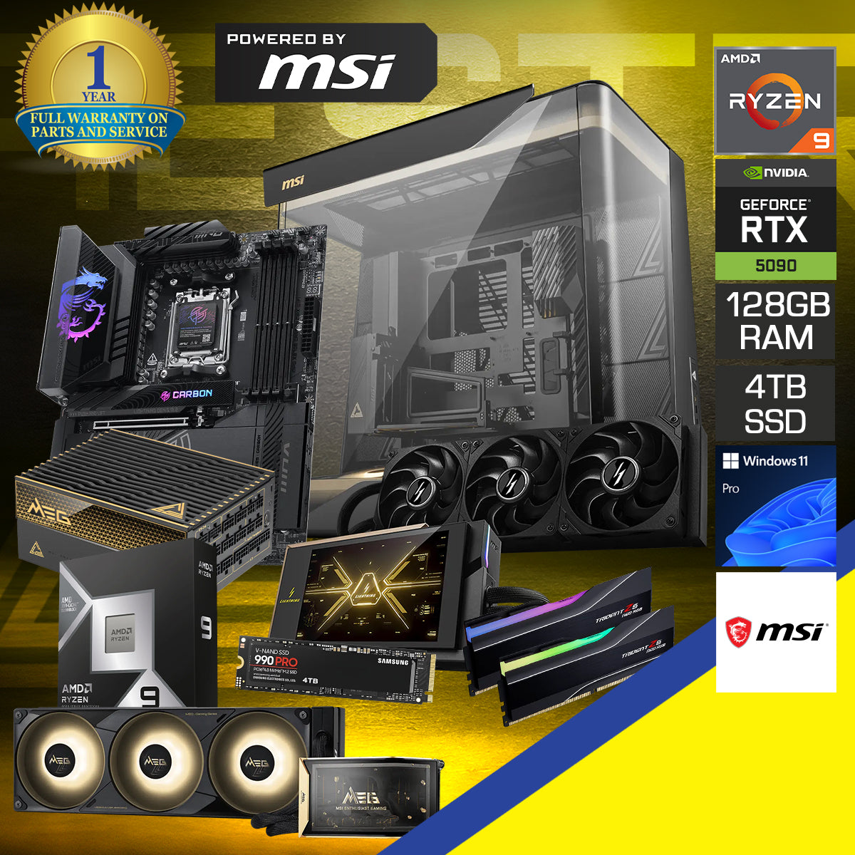 MSI MAESTRO Desktop Gaming PC
