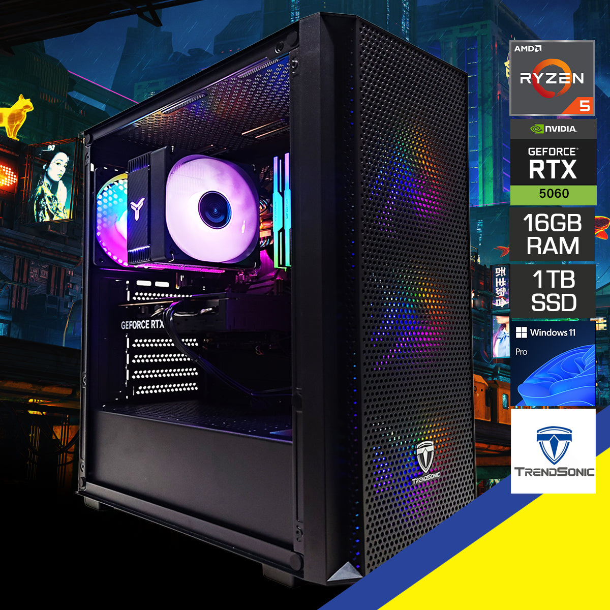 Sigma Breeze Black Desktop Gaming PC