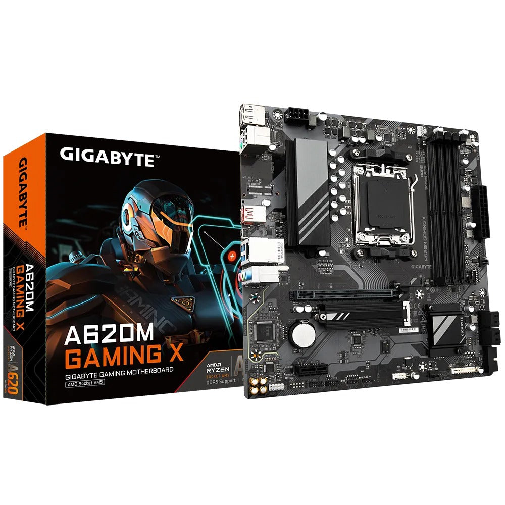Gigabyte A620M Gaming X AMD AM5 MATX Motherboard