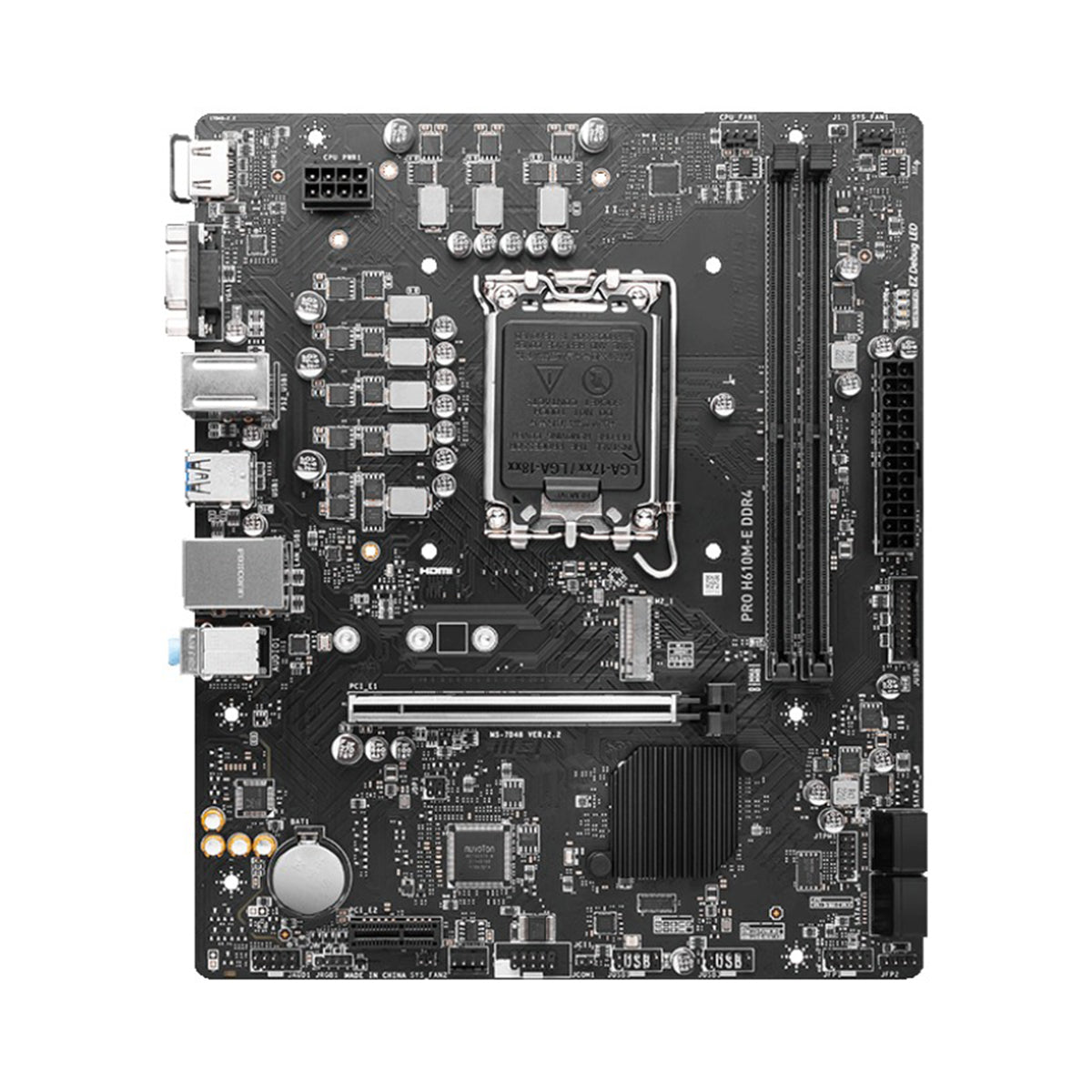 MSI Pro H610M-E DDR4 Intel Motheboard