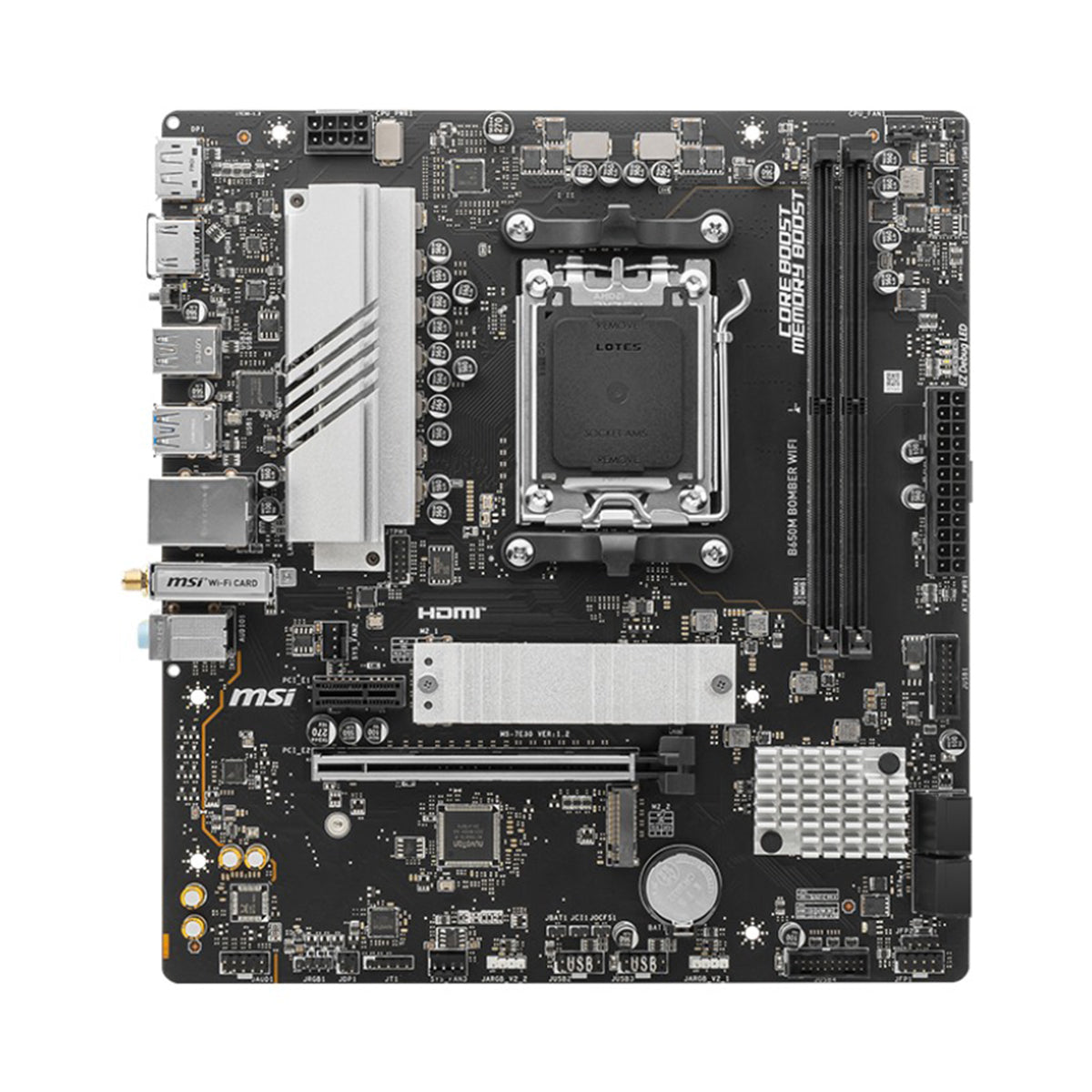 MSI B650M Bomber WiFi AMD Motherboard