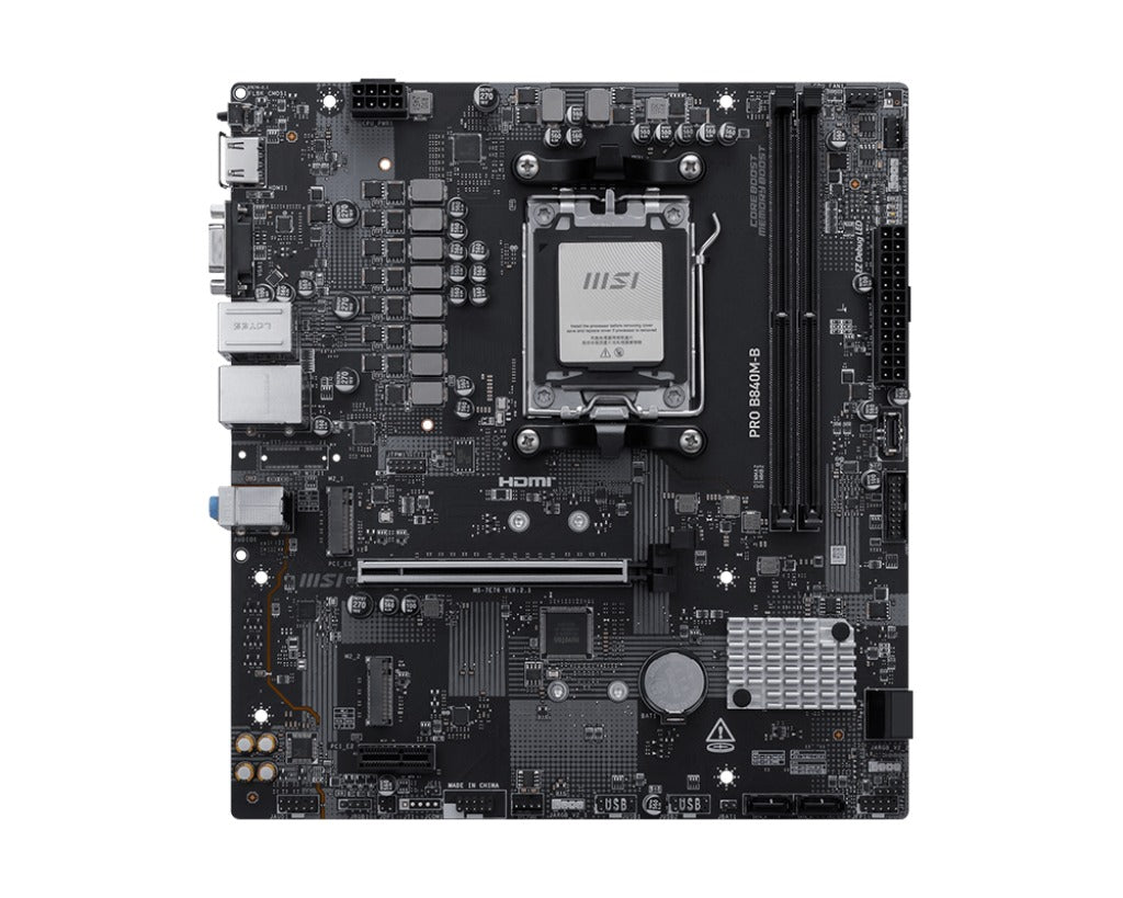 MSI Pro B840M-B DDR5 AMD Motherboard