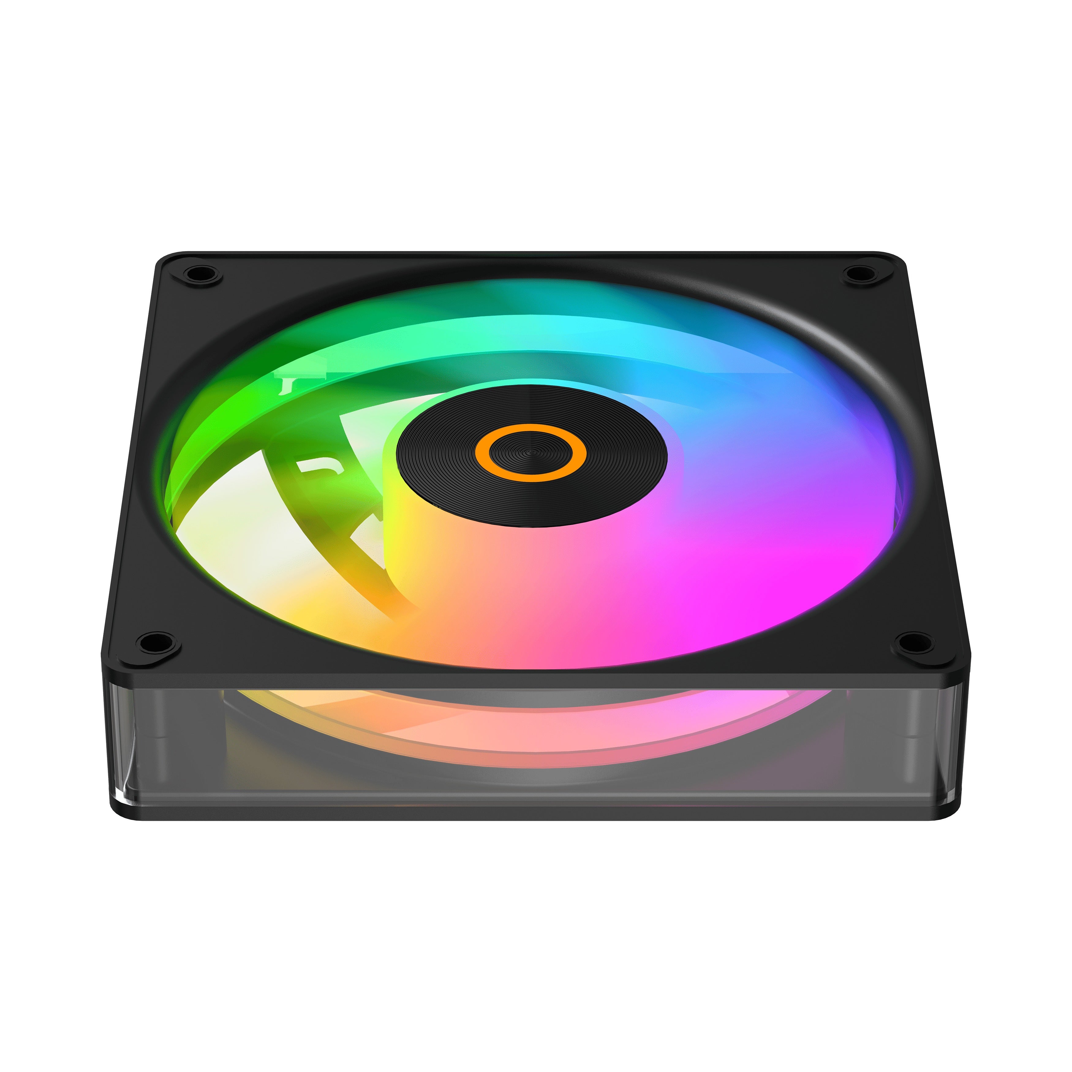 Ocypus Gamma F12 Elite ARGB Reverse Blade 3-in-1 120mm PWM Fan with Transparent Frame | DataBlitz