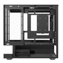 DarkFlash Floatron F1 Art Ultra TG Panel M-ATX PC Case (Black)