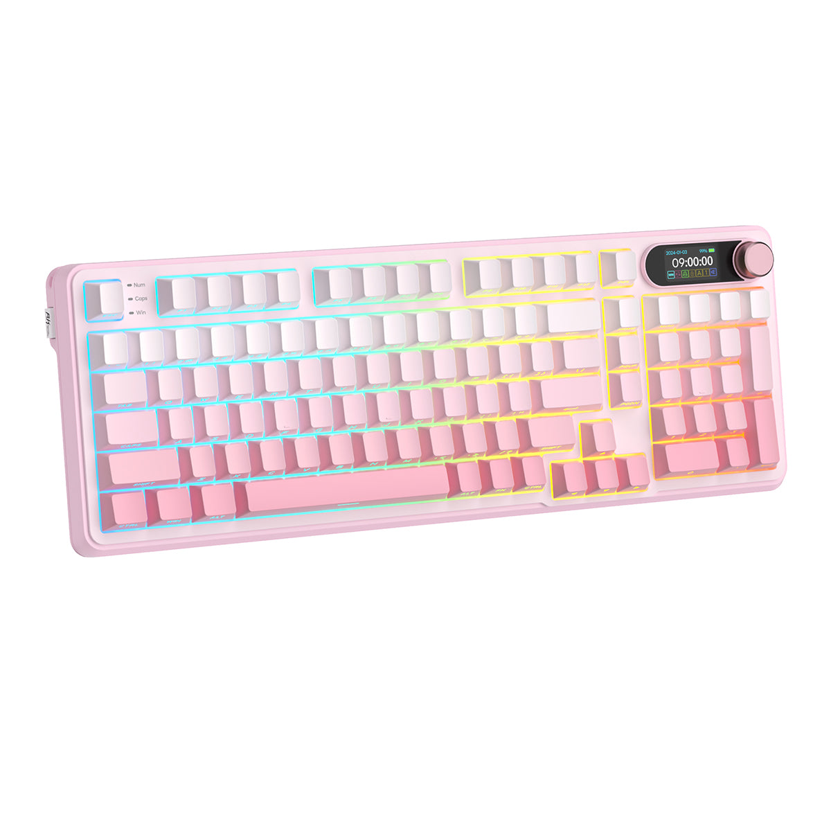 Royal Kludge RK-S98 Tri-Mode RGB 98 Keys Hot Swappable Mechanical Keyboard