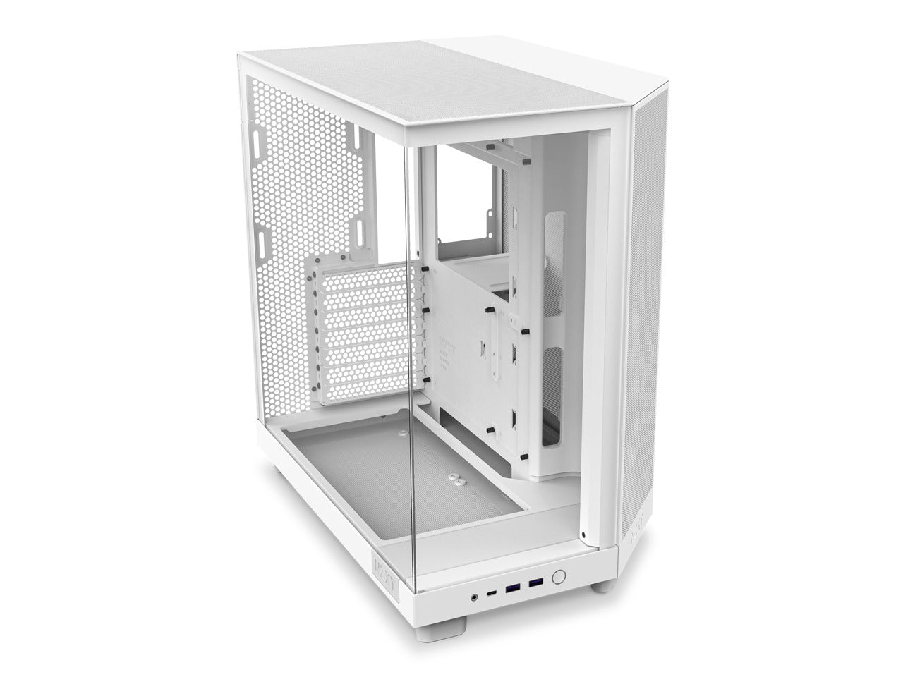 NZXT H6 Flow RGB Compact Dual-Chamber ATX Mid-Tower Airflow Case With RGB Fans