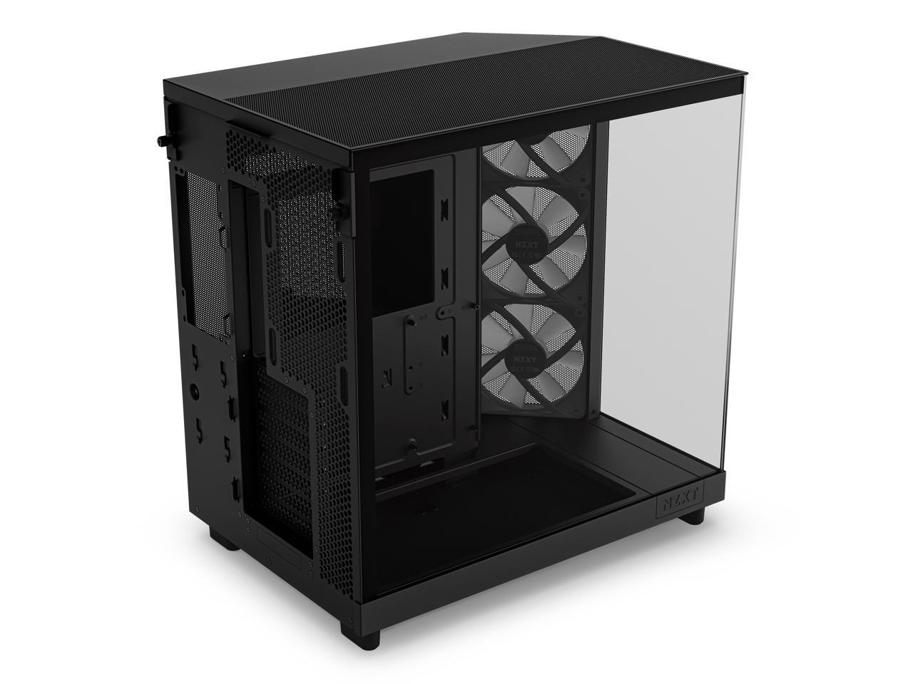 NZXT H6 Flow RGB Compact Dual-Chamber ATX Mid-Tower Airflow Case With RGB Fans