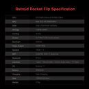 Retroid Pocket Flip Handheld Retro Gaming System