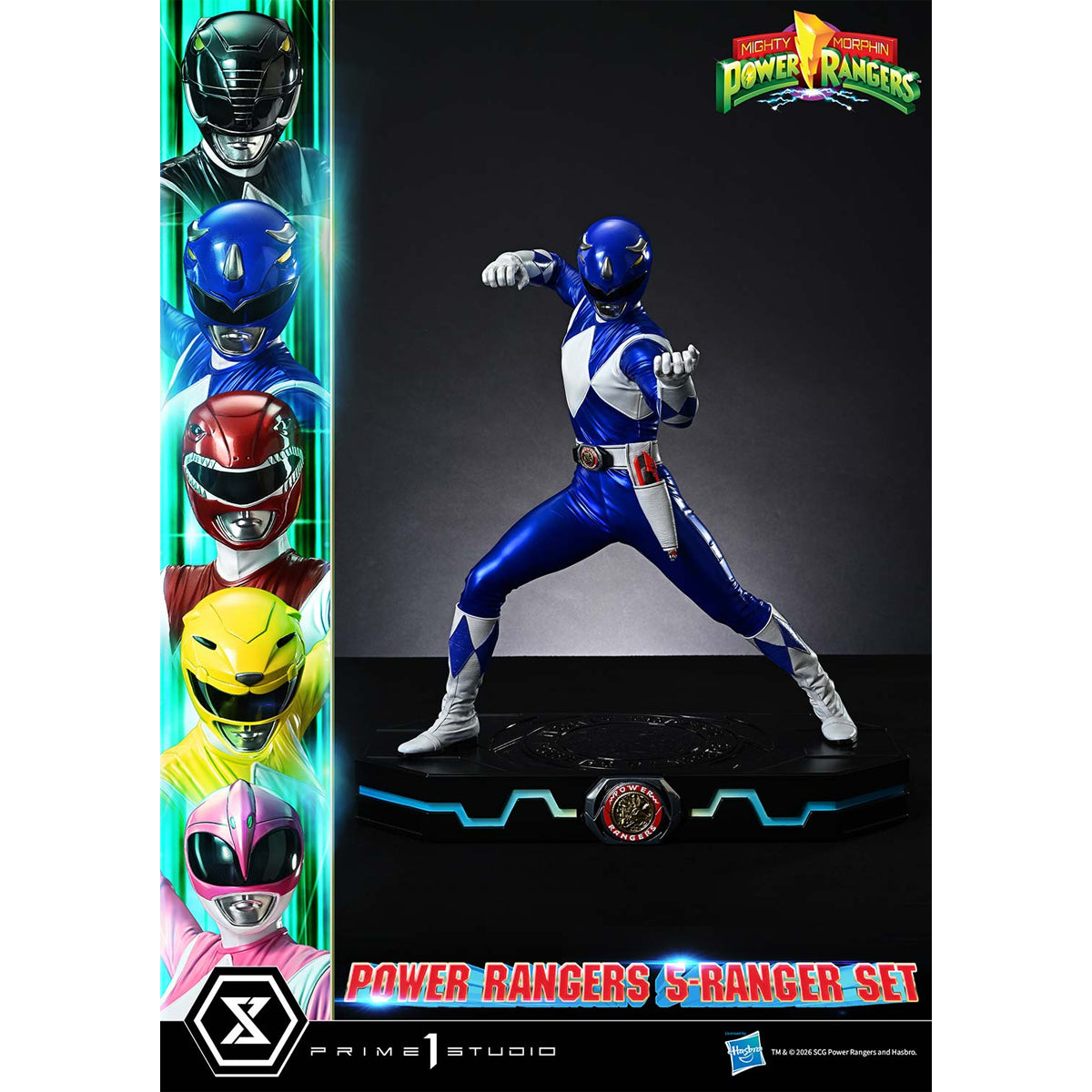 Premium Masterline Mighty Morphin Power Rangers: Power Rangers 5-Ranger Set