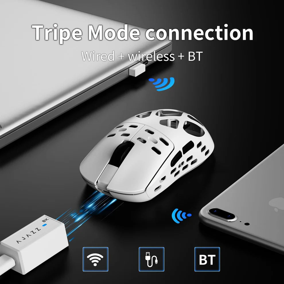 Ajazz AM3 Max Tri-Mode Ultra Lightweight Mouse