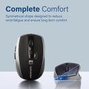 Promate Breeze 1600DPI Silent Switch Streamlined Wireless Mouse (Silver)