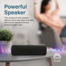 Promate Capsule-2 Crystal Sound HD Wireless Speaker (Black)