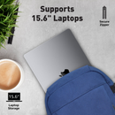 Promate Birger Comfortstyle Laptop Backpack With Large Compartments (Blue)