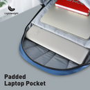 Promate Birger Comfortstyle Laptop Backpack With Large Compartments (Blue)