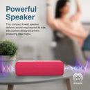Promate Capsule-2 Crystal Sound HD Wireless Speaker (Red)