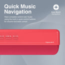 Promate Capsule-2 Crystal Sound HD Wireless Speaker (Red)
