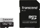 Transcend 350V HIgh Endurance MicroSDXC UHS-I Class 10 U1 100MB/S Read Memory Card w/ SD Adapter