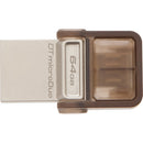 Kingston 64GB DT Microduo OTG USB Flash Drive For Smartphones & Tablets