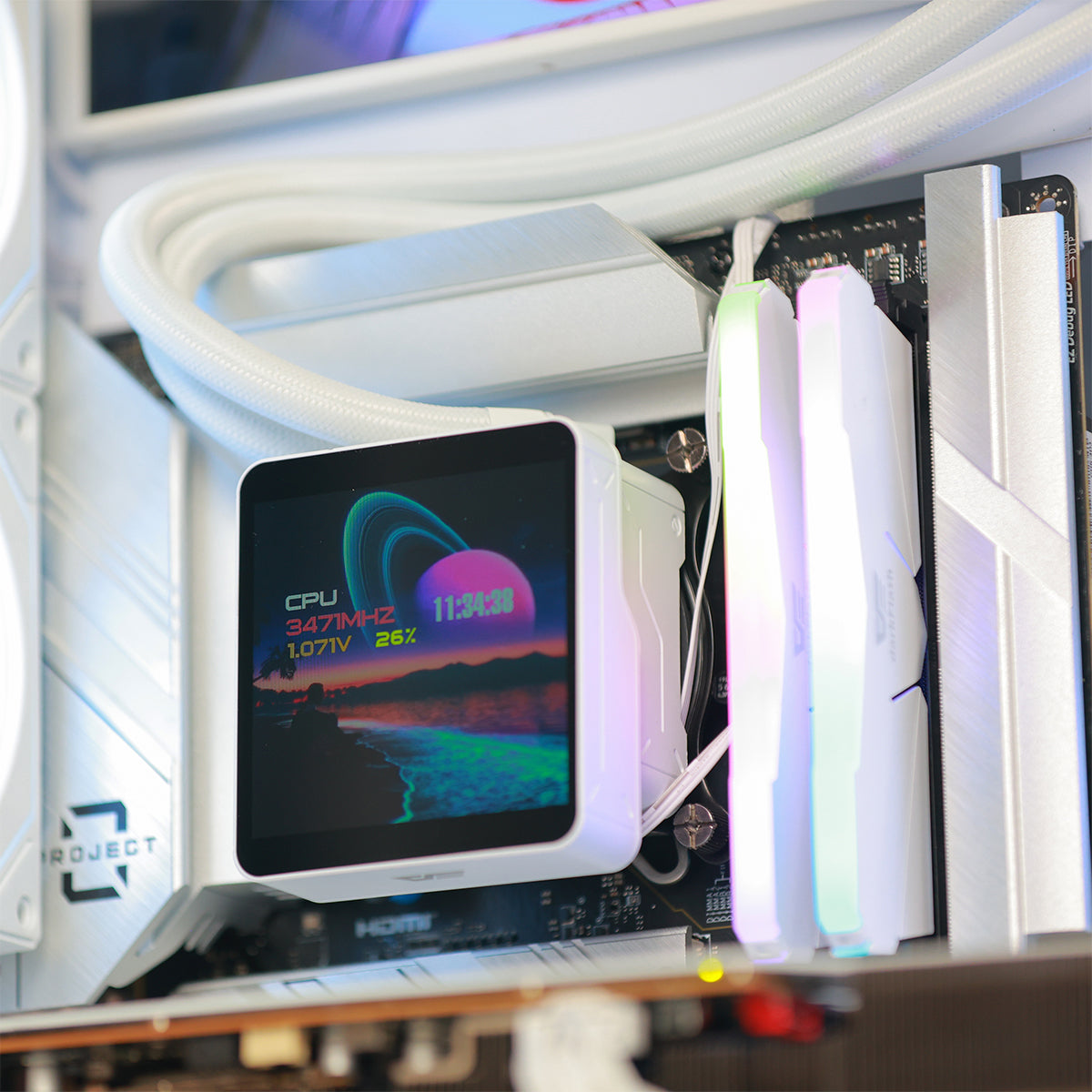 DarkFlash Max Wave DV360S ARGB AIO 360mm Liquid CPU Cooler