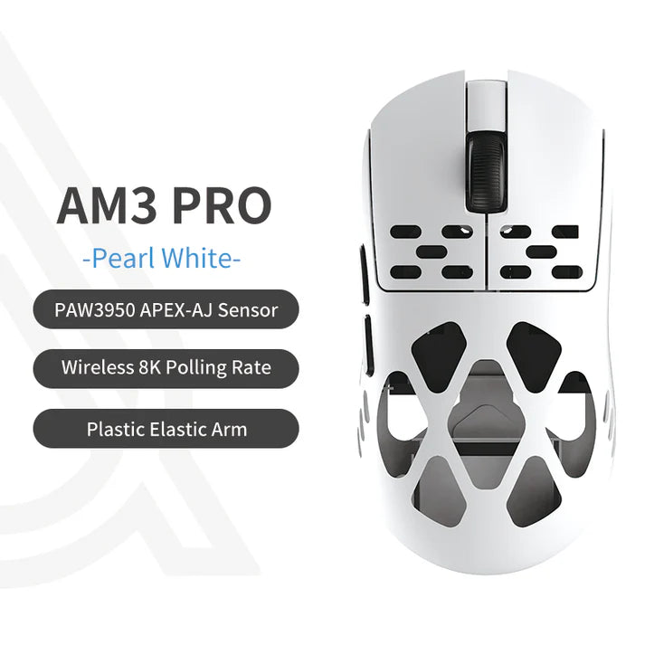 Ajazz AM3 Max Tri-Mode Ultra Lightweight Mouse